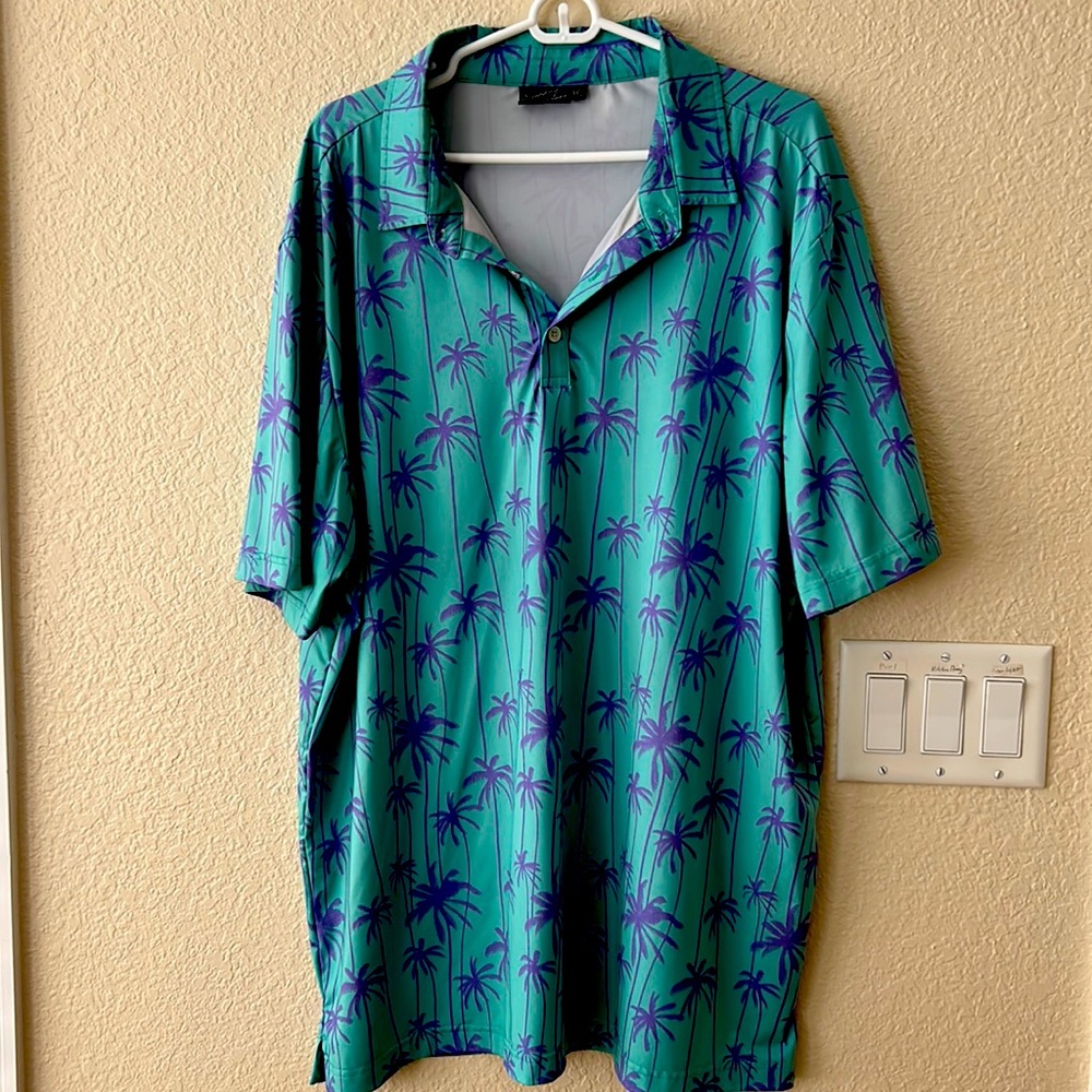 Sunday Swagger XXL golf polo, exc cond, 4 way stretch, UPF 40 sun protection.